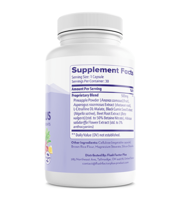 Flush Factor Plus Capsules for Digestive Health & Weight Management 30ct — photo 2