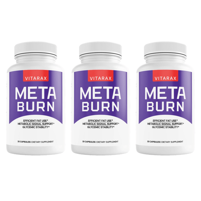 Meta Burn Metabolism Health Support Dietary Supplement 30 Capsules Bundle of 3 — photo 1