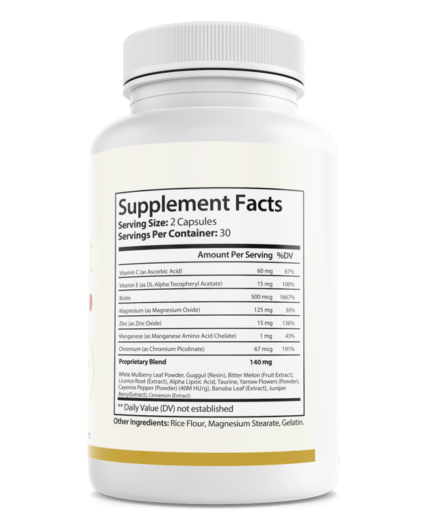 GlycoCept Blood Health Support Dietary Supplement 60 Capsules — photo 2