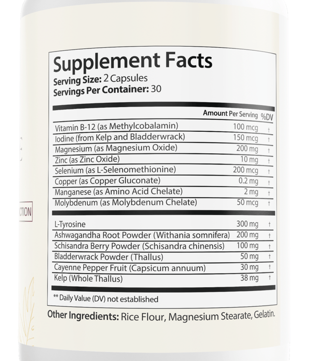 ThyraFemme Balance Thyroid Health Support Dietary Supplement 60 Capsules — photo 2