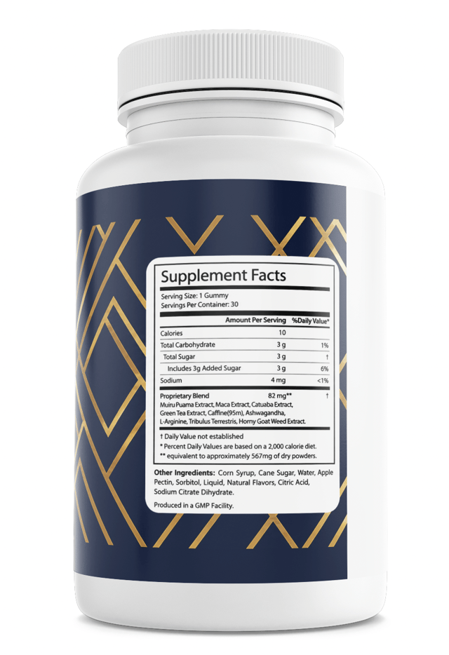 JellyFil Mens Stamina Endurance Health Support Dietary Supplement 30 Gummies — photo 2