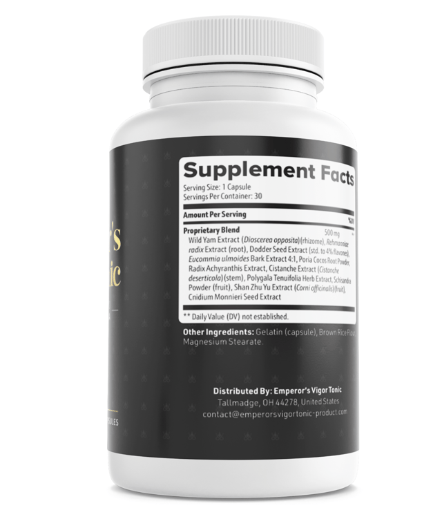 Emperor Vigor Tonic Male Stamina Strength Vitality Supplement 30 Capsules — photo 2