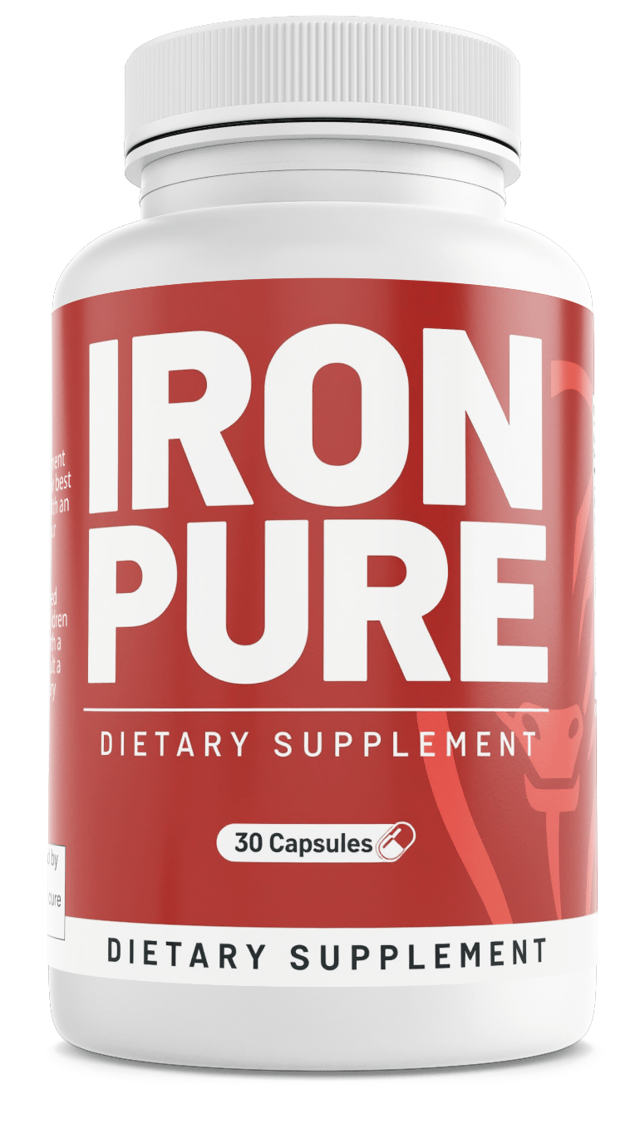 Iron Pure Mens Health Support IronPure Stamina Dietary Supplement 30 Capsules — photo 1