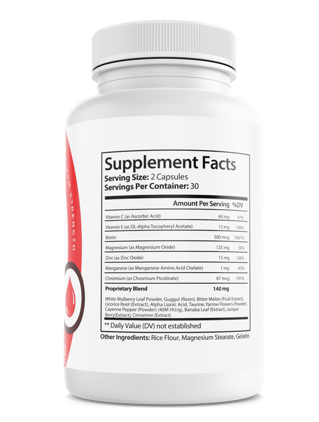 Renu Glyco Daily Blood Health Support Dietary Supplement 60 Capsules — photo 2