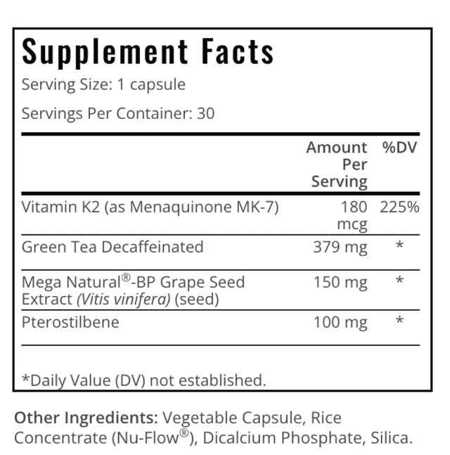Peak BP Platinum Peak Pure Natural Dietary Supplement 30 Capsules — photo 2