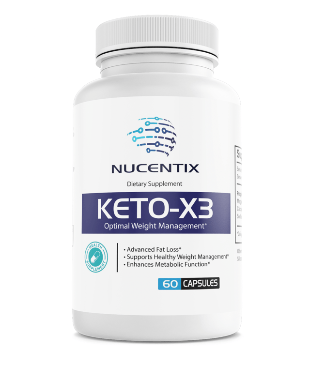Nucentix Keto-X3 Dietary Supplement 60 Capsules — photo 1