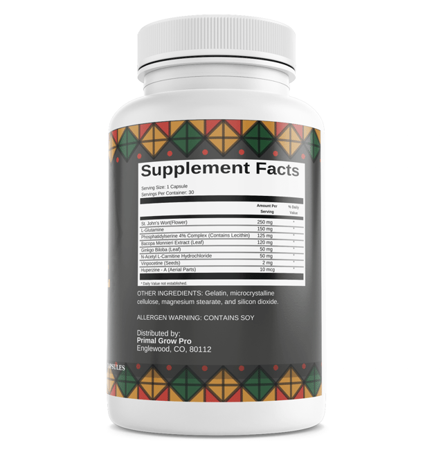 Primal Grow Pro Men's Health Support Dietary Supplement 30 Capsules — photo 2