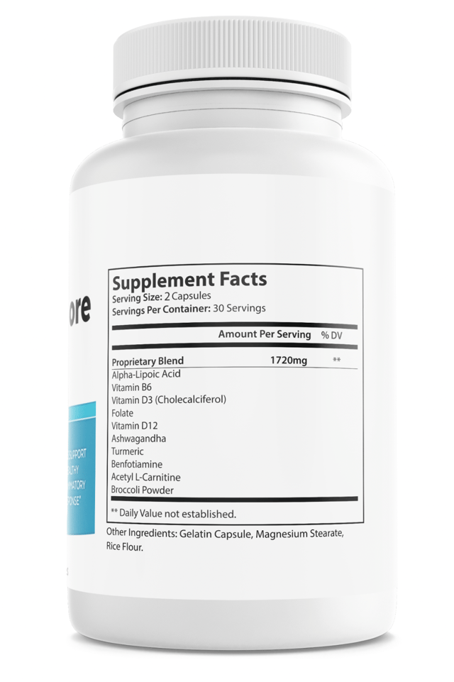 Nerve Restore Support Dietary Supplement 60 Capsules — photo 2
