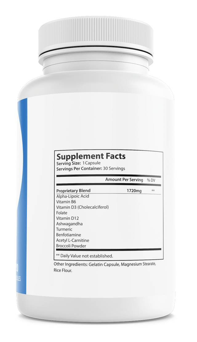 FlexiLeaf Nervous System Support Flexi Leaf Dietary Supplement 30 Capsules — photo 2