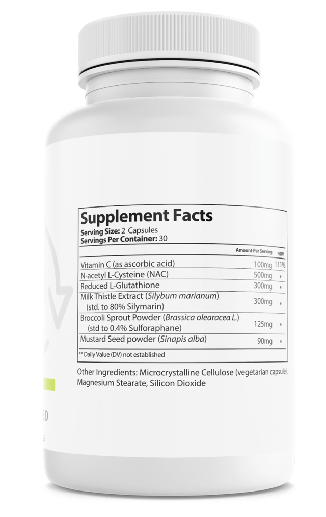 Bright Naturals Vital Detox Dietary Supplement 60 Capsules — photo 2