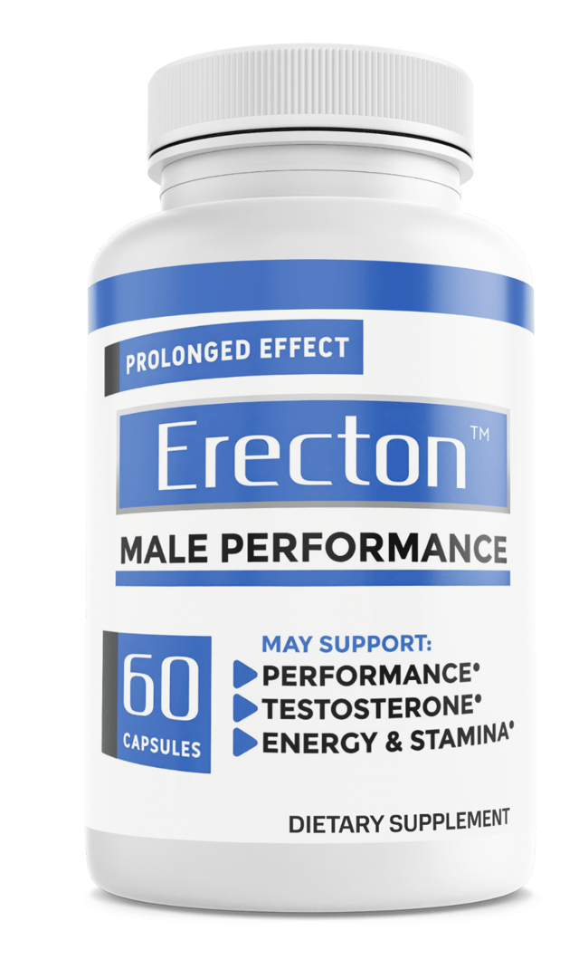 Erecton Mens Health Support Dietary Supplement 60 Capsules — photo 1
