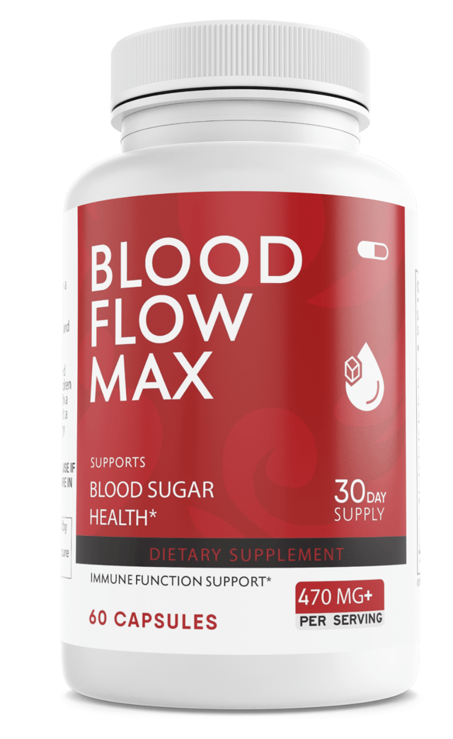 Blood Flow Max Blood Health Dietary Supplement 60 Capsules 30 Day Supply — photo 1