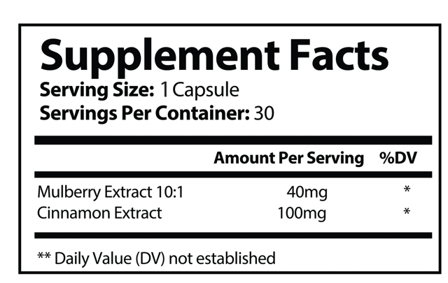 Glycowane Blood Sugar Support Dietary Supplement - 30 Capsules — photo 2