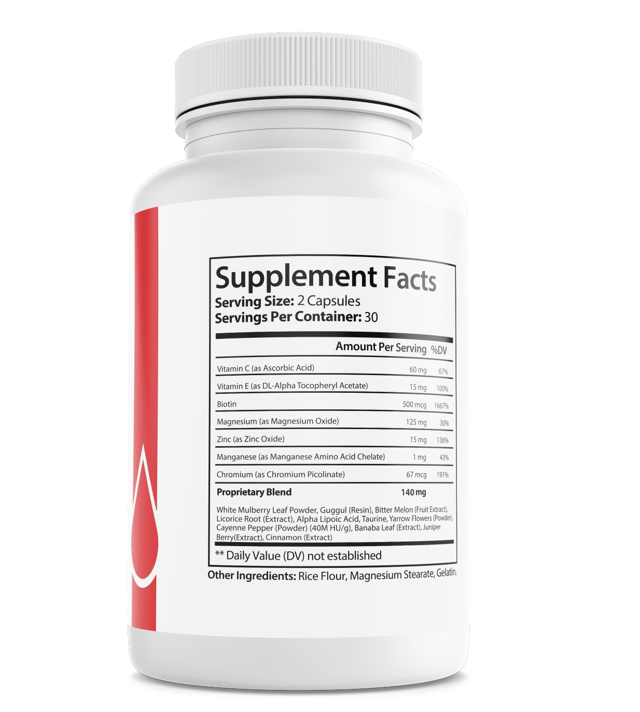 Crestline Nutrition Glucose Blood Health Support Dietary Supplement 60 Capsules — photo 2