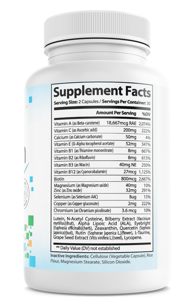 Revision Re Vision Eye Health Support Dietary Supplement 60 Capsules — photo 2