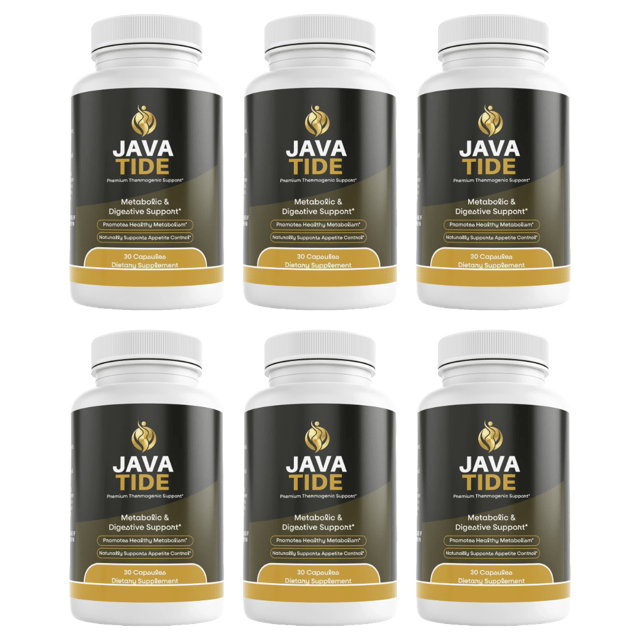 Java Tide Digestive Appetite Support Dietary Supplement 30 Capsules Bundle of 6 — photo 1