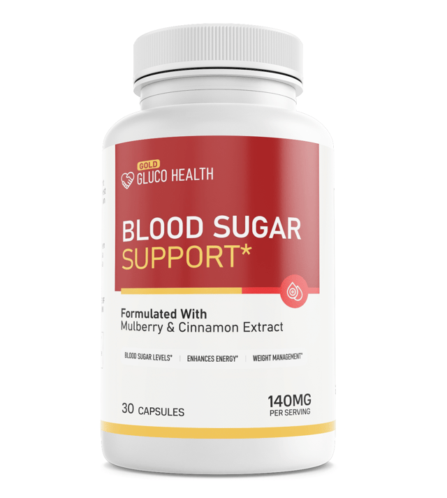 Gold Gluco Health Blood Health Support Dietary Supplement 30 Capsules — photo 1