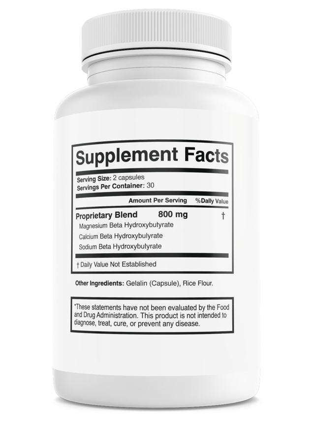 MetaTrim BHB Dietary Supplement 60 Capsules — photo 2