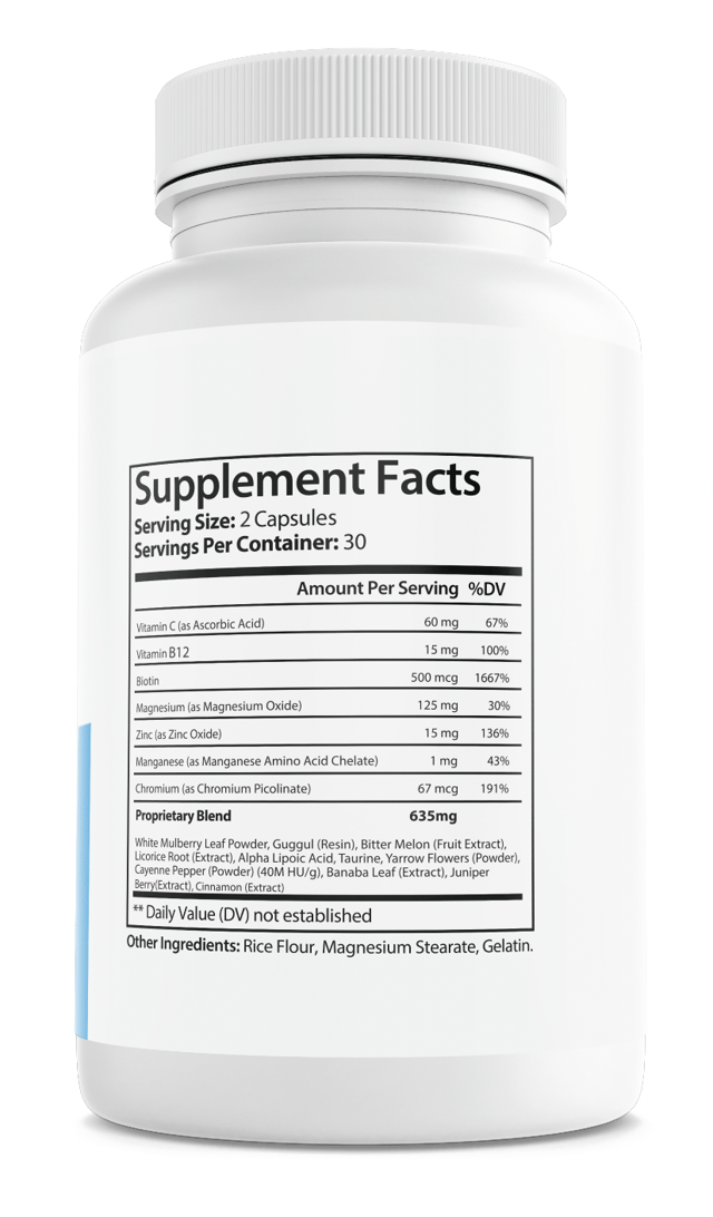 Glyco Balance Support Dietary Supplement 60 Capsules — photo 2