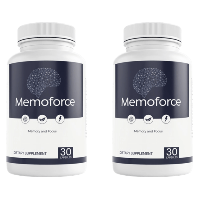 MemoForce Mind Cognitive Support Dietary Supplement 30 Capsules (Bundle of 2) — photo 1