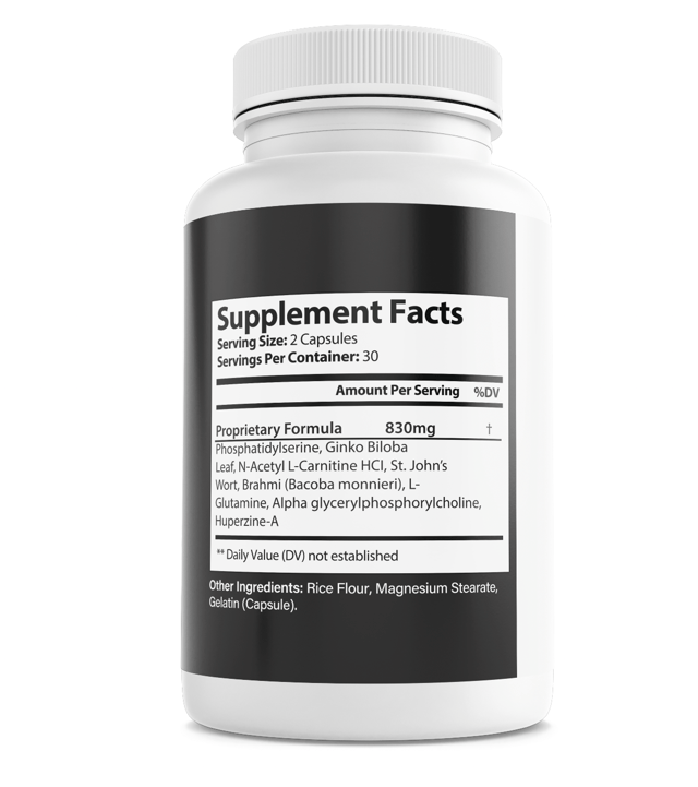 Memo Boost Mind Memory Health Support Dietary Supplement 60 Capsules Bundle of 3 — photo 2