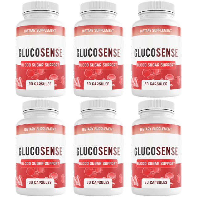 GlucoSense Blood Health Support Dietary Supplement 30 Capsules (Bundle of 6) — photo 1