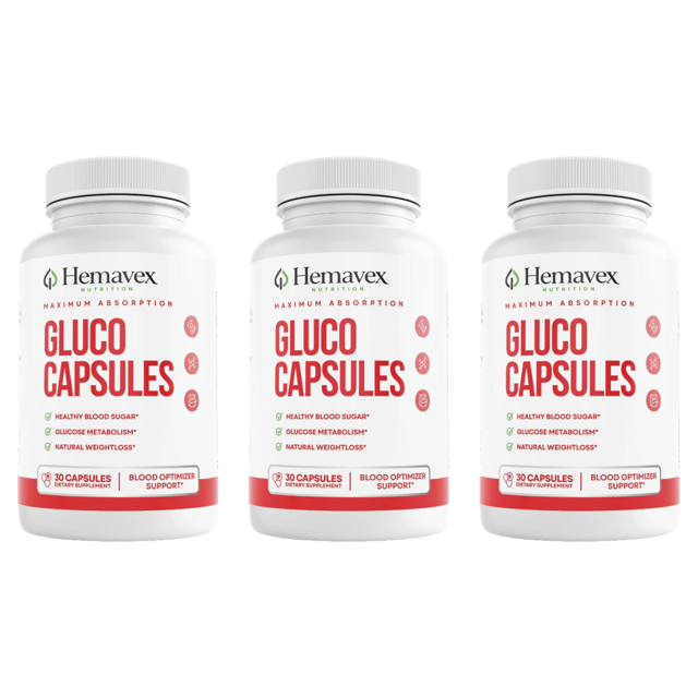 Hemavex Nutrition Health Support Dietary Supplement 30 Capsules (Bundle of 3) — photo 1