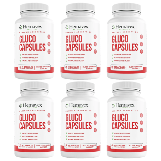 Hemavex Nutrition Health Support Dietary Supplement 30 Capsules (Bundle of 6) — photo 1
