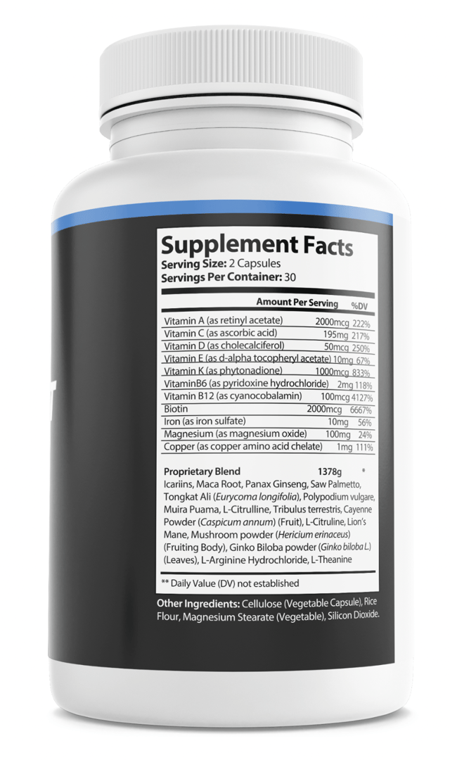 Alpha Boost Mens Health Support Supplement 60 Capsules Alpha Boost By NatuPrime — photo 2