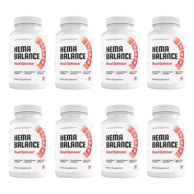 Hema Balance Blood Health Support Dietary Supplement 60 Capsules Bundle of 8 — photo 1