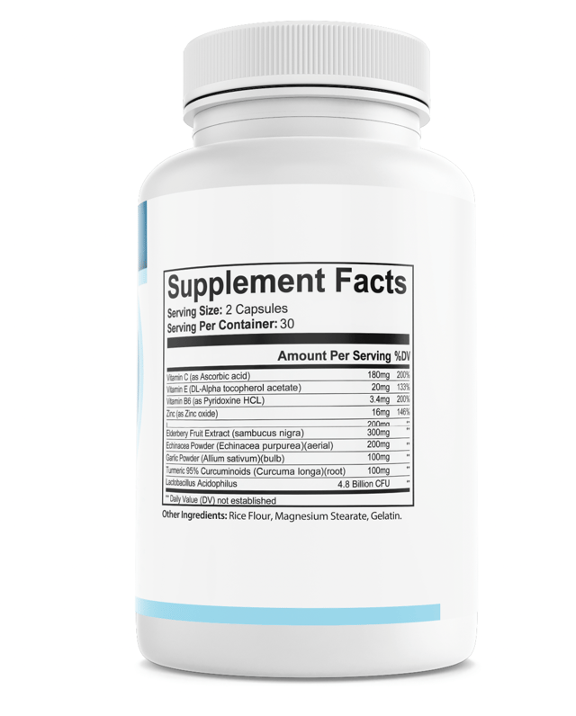 Forti Prime Immune System Booster Fortiprime Dietary Supplement 60 Capsules — photo 2