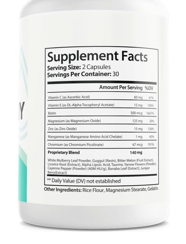 Sugar Harmony Blood Health Support Dietary Supplement 60 Capsules — photo 2