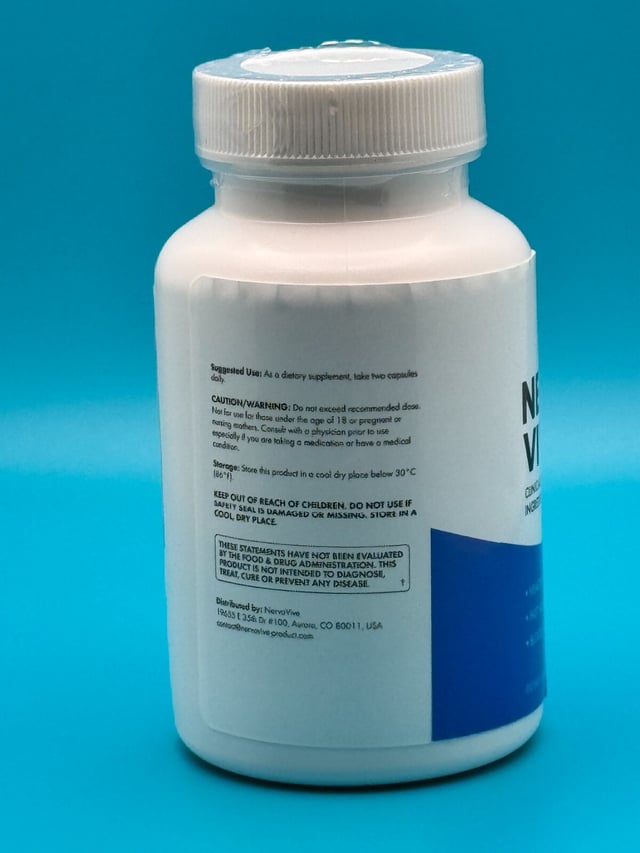 Nervovive Nerve Relief Pills to Support Mobility & Reduce Nerve Aches 60capsules — photo 3