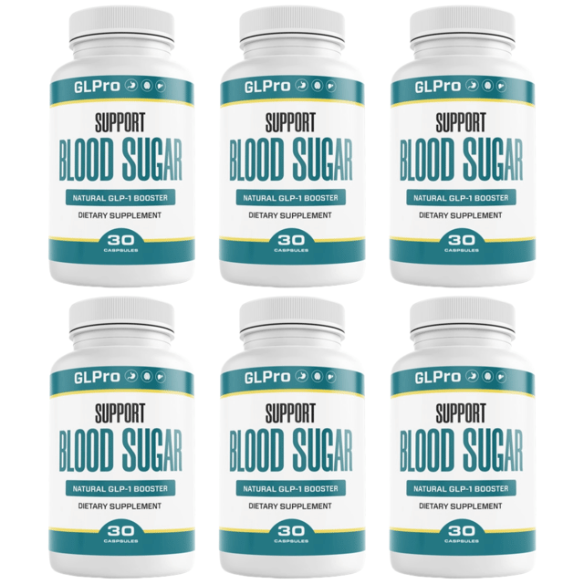 GLPro GL Pro Blood Health Support Dietary Supplement 30 Capsules (Bundle of 6) — photo 1