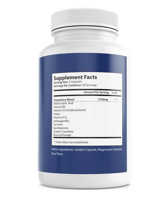 Nervenix Advanced Nerve Health Support Dietary Supplement 60 Capsules — photo 2