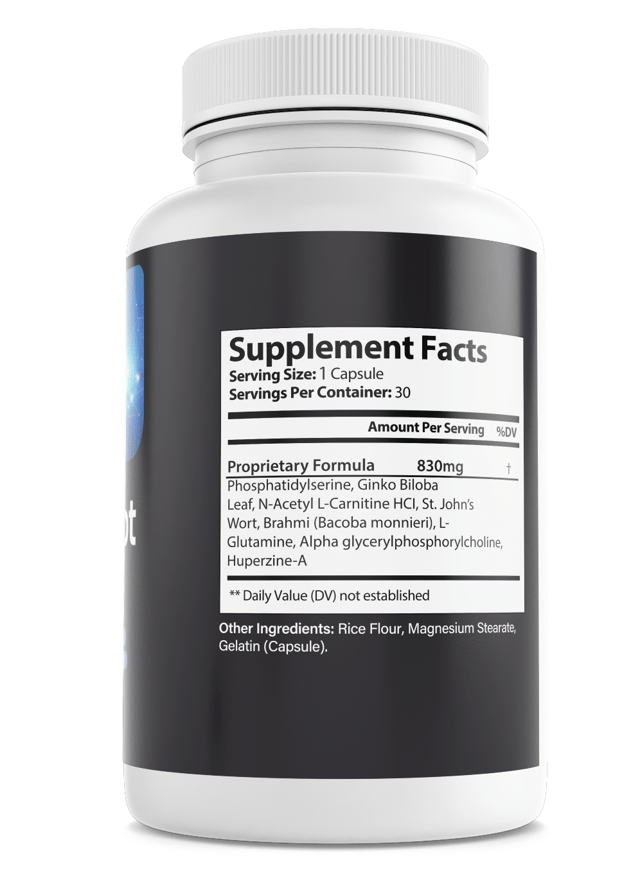 MindCept Brain Cognitive Health Natural Support Dietary Supplement 30 Capsules — photo 2