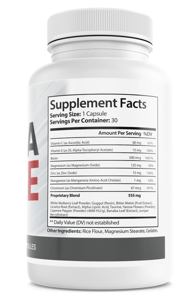 Diabacore Diaba Core Dietary Supplement 30 Capsules — photo 2