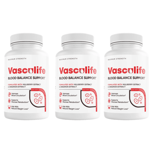 Vasculife Blood Health Support Dietary Supplement 30 Capsules (Bundle of 3) — photo 1