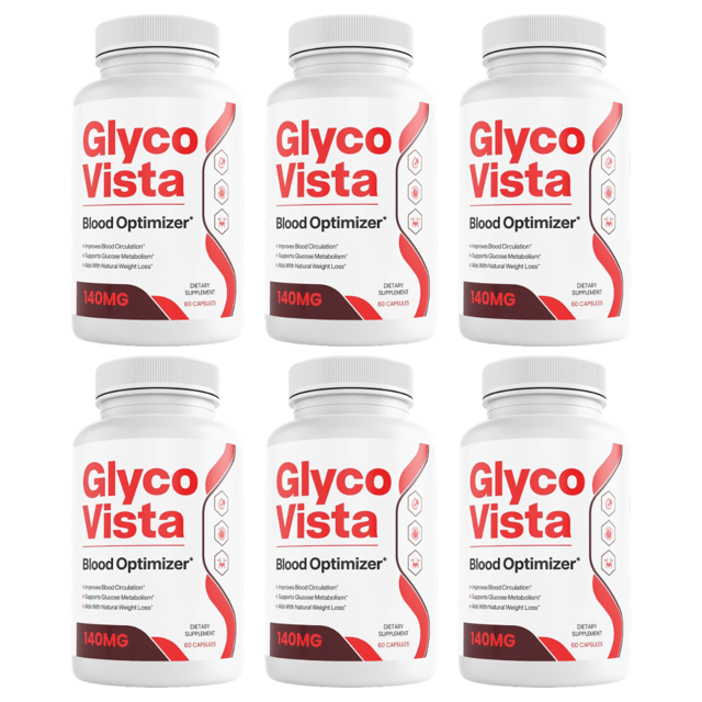 GlycoVista Blood Health Support Glyco Vista Supplement 60 Capsules (Bundle of 6) — photo 1