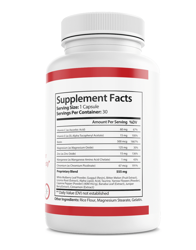 GlycoBalance Glyco Optimizer Blood Health Support Dietary Supplement 30 Capsules — photo 2