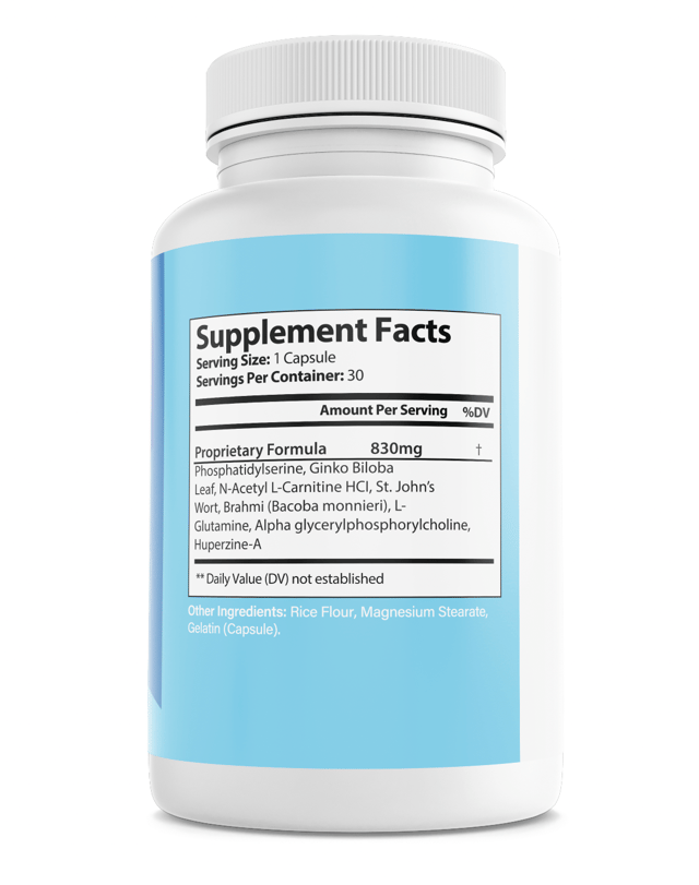 MemoCept Mind Memory Cognitive Health Support Dietary Supplement 30 Capsules — photo 2