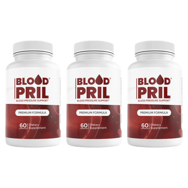 BloodPril Blood Pril Health Support  Dietary Supplement 60 Capsules Bundle of 3 — photo 1