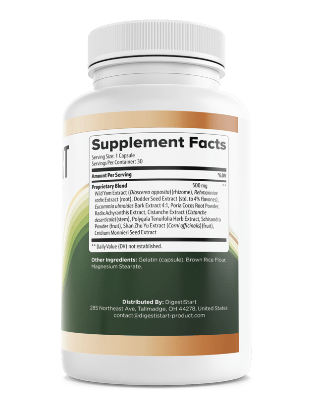 Digestistart Digestion Bloating Health Support Dietary Supplement 30 Capsules — photo 2