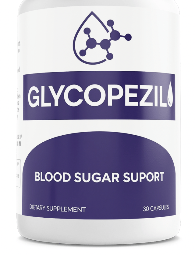 GlycoPezil Blood Health Support Dietary Supplement 30 Capsules — photo 1