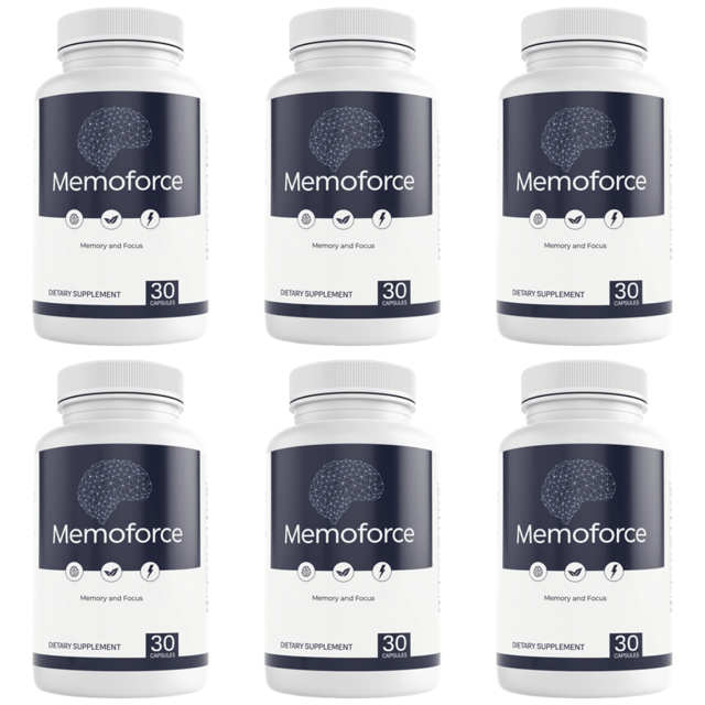 MemoForce Mind Cognitive Support Dietary Supplement 30 Capsules (Bundle of 6) — photo 1