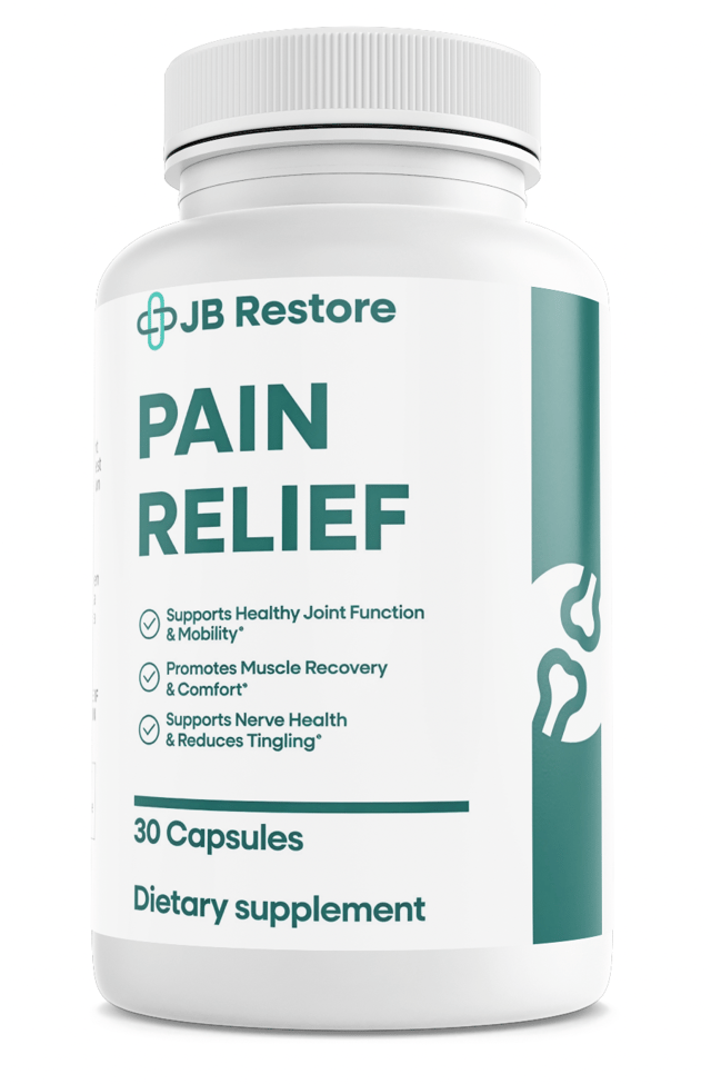 JB Restore Pain Relief Natural Joint Function Support Supplement 30 Capsules — photo 1