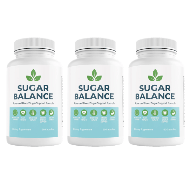 Sugar Balance Blood Health Support Dietary Supplement 60 Capsules Bundle of 3 — photo 1