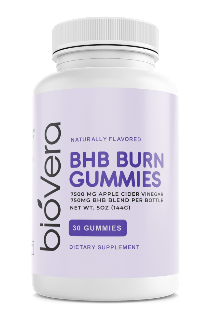 BioVera Burn Gummies Apple Cider Vinegar Dietary Supplement 30 Gummies — photo 1