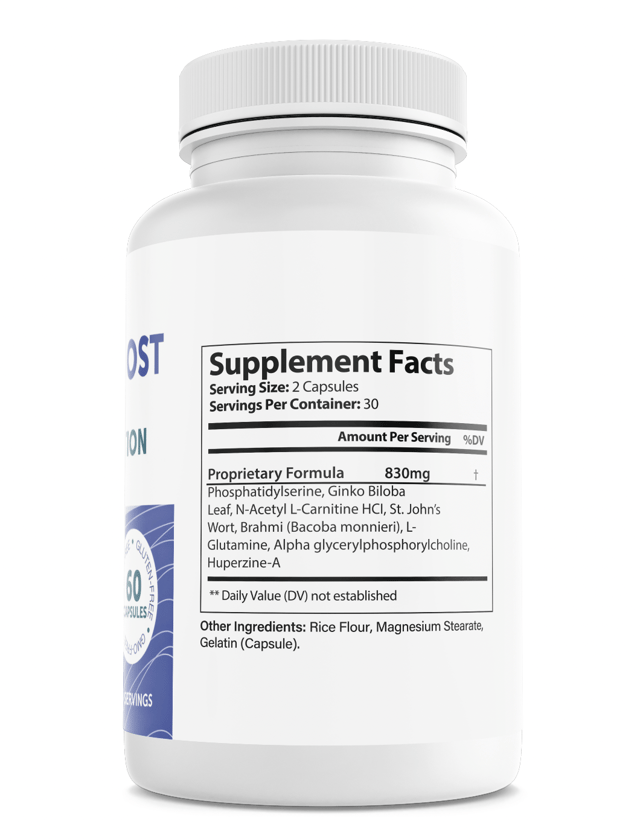 NeuroBoost Mind Memory Cognitive Health Support Dietary Supplement 60 Capsules — photo 2