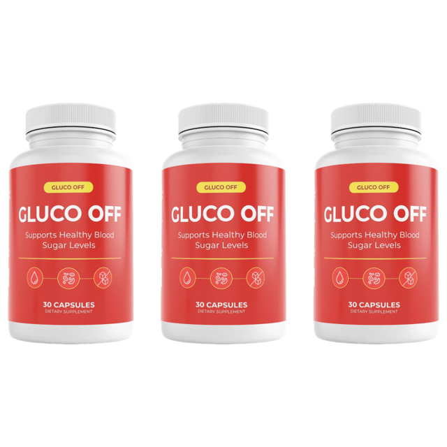 Gluco Off Blood Health Support GlucoOff Supplement 30 Capsules (Bundle of 3) — photo 1